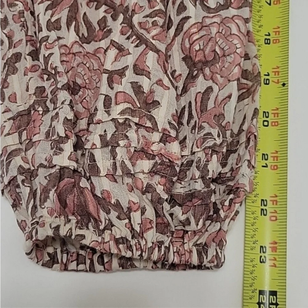Cleobella Floral Smocked Crop Top - Picture 12 of 12